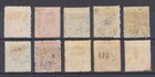 Trinidad Sc 48  48a  51  52  53   Shade  54  55  65  84   Used  1864-96 Issues