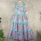 Nwt Cat   Jack Size Girls Summer Sundress Maxi Cool Floral 3 Tiered