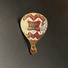 Vtg Miller High Life Beer Hot Air Balloon Advertising Hat Lapel Pin 