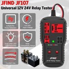 Universal 12v 24v Automotive Relay Tester Car Circuit Battery Voltage Checker