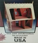 Victorian Wood Dollhouse Kit 1993 Greenleaf The Orchid New In Box 21x21x14  Vtg