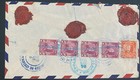 1948 Limon Costa Rica Salvation Army Registered Airmail Cover To London England