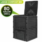 Garden Compost Bin Creation Of Fertile Soil Compost Container Outdoor 80 Gallon 
