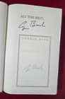 Signed All The Best  George Bush     George H w  Bush   1st 1st Hc 1999