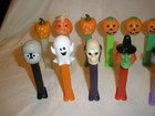 Lot Of 19 Halloween Pez Dispensers Bat Pumpkin Ghost Skull Mummy Witch Dracula