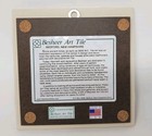 Minton Tile Us Capitol Souvenir Senate Shop Besheer Art Tile Multicolor Rare