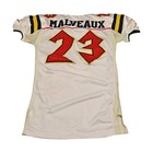 Kelly Malveaux Orlando Rage 2001 Game Used Away Jersey Size 48  2