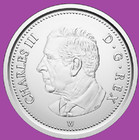 2026 W Canada  50th Anniv Winnipeg Mint  Five Cents Nickel Coin  Unc 5 Cents 5c