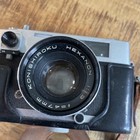 Vintage Konica Auto S Film Camera 47mm F 1 9 Case - As Is