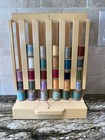 Lot 206 Wooden Spools Vintage Sewing Spools  Coats   Clark  Belding  Talon  Silk