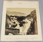 Roman Tanks In Aden Yemen C1875 Albumen Photograph With Town Behind Middle East