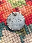 1800s Victorian Love Token Engraved Dora Canadian Silver Dime Queen Victoria