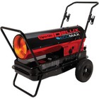 135000 Btu Portable Kerosene Forced Air Heater Multi Fuel Thermostat Industrial