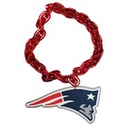 New Nfl New England Patriots Red Burgundy Fan Chain Necklace Foam