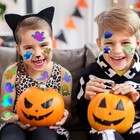120 Pcs Glow In The Dark Halloween Ghost Temporary Tattoos For Kids