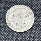1875 Queen Victoria One Shilling  925 Silver   52