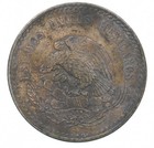1948 Mo Mexico 5 Peso Silver Cuauhtemoc Km 465 Beautiful Tone  9258