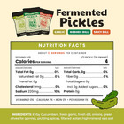 Fermented Pickles Probiotic Variety Pack - 96 Ounces   3-pack Bundle Of Kosher D