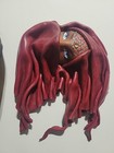 Black Red Leather Masks  Wall Decor Hand Made By Ricardo Cullare  Brasil 