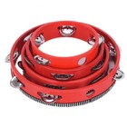 4 6 7 8 9 10in Tambourine Drum With Metal Ringtone Wooden Hand Held Drum New