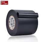 Wide Electrical Tape Black 3 x66ft Vinyl Adhesive 600v High Temp Pvc Roll