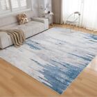  Rug 5x7 Area Rug For Bedroom Washable Rug For Living Room 5 x7  Blue Stillness
