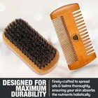 Men s Ultimate Grooming Set  Beard  Hair   Mustache Care   Comb  Brush  Scissors