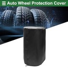  Universal Car Spare Tire Covers Auto Wheel Protection Cover  Fit Tire 