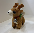 Vintage Russ 836 Plush Starlight Reindeer Stuffed Animal 8  L Eyelashes W  Bell
