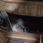 Vintage Cast Iron Fireplace Surround - Intricately Detailed