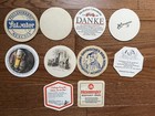Vintage German Beer Coaster Beer Mats - Lot Of 10