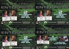 Star Trek Enterprise Season 4 Four Promo Card Lot 4 Cards P1 P2 P3 Sd2005