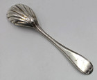 Palmer   Owen Cincinnati Ohio Antique American Coin Silver Sugar Jam Spoon 6 75 
