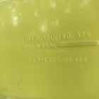 Vintage 1960s  1970s Sterling Slide Top Pencil Case No  526 Red   Yellow 