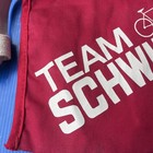 Nos Vintage Team Schwinn Bike Fanny Pack Messenger Bag Shoulder Strap 10    Record