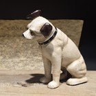 6  Vintage Style Nipper Dog Cast Iron Coin Bank