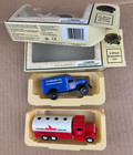 Lot Of 2 Chevron Commemorative Models Diecast Vehicles Standard Oil Truck   Van
