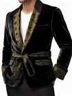 Vintage Velvet Smoking Jacket 