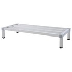 48  X 14  X 8  Aluminum Dunnage Rack 1000lbs Low Shelf For Off-floor Storage