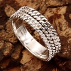 Solid 925 Sterling Silver Band   Statement Ring Handmade Ring All Size R-28