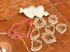 Tupperware Cake Mate Xmas Halloween St  Patrick Valentines Cookie Cutters Lot 25
