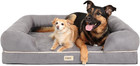 Orthopedic Dog Bed  Memory Foam Pet Sofa  Calming Dog Couch  Water Resistant    