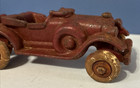 1930 s Vintage Hubley Toy Car Cast Iron Open Roof Coupe
