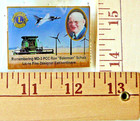 Lions Club Pins - Grain Harvester From Oklahoma