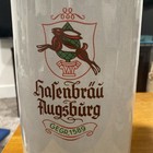 Rare 5l German Beer Stein By Wick-werke Vintage Hassenbrau Brewery Augsburg