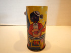 Vintage Americana Noisemaker Japan Litho Wood Handle