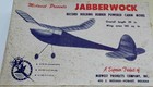 Vintage - Midwest Jabberwock Free Flight Model Airplane Kit
