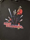 Hank Williams Jr Vintage T Shirt 2001 Tour Size Xl Black Double Sided