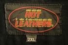 Vintage Hot Leathers Sleeveless 2xl Vest Loaded W rock Band Patches 100  Cotton 