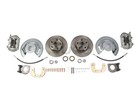 Front Disc Brake Conversion V-8 4 Piston For Ford Mustang 1964-67 64674pistonwk